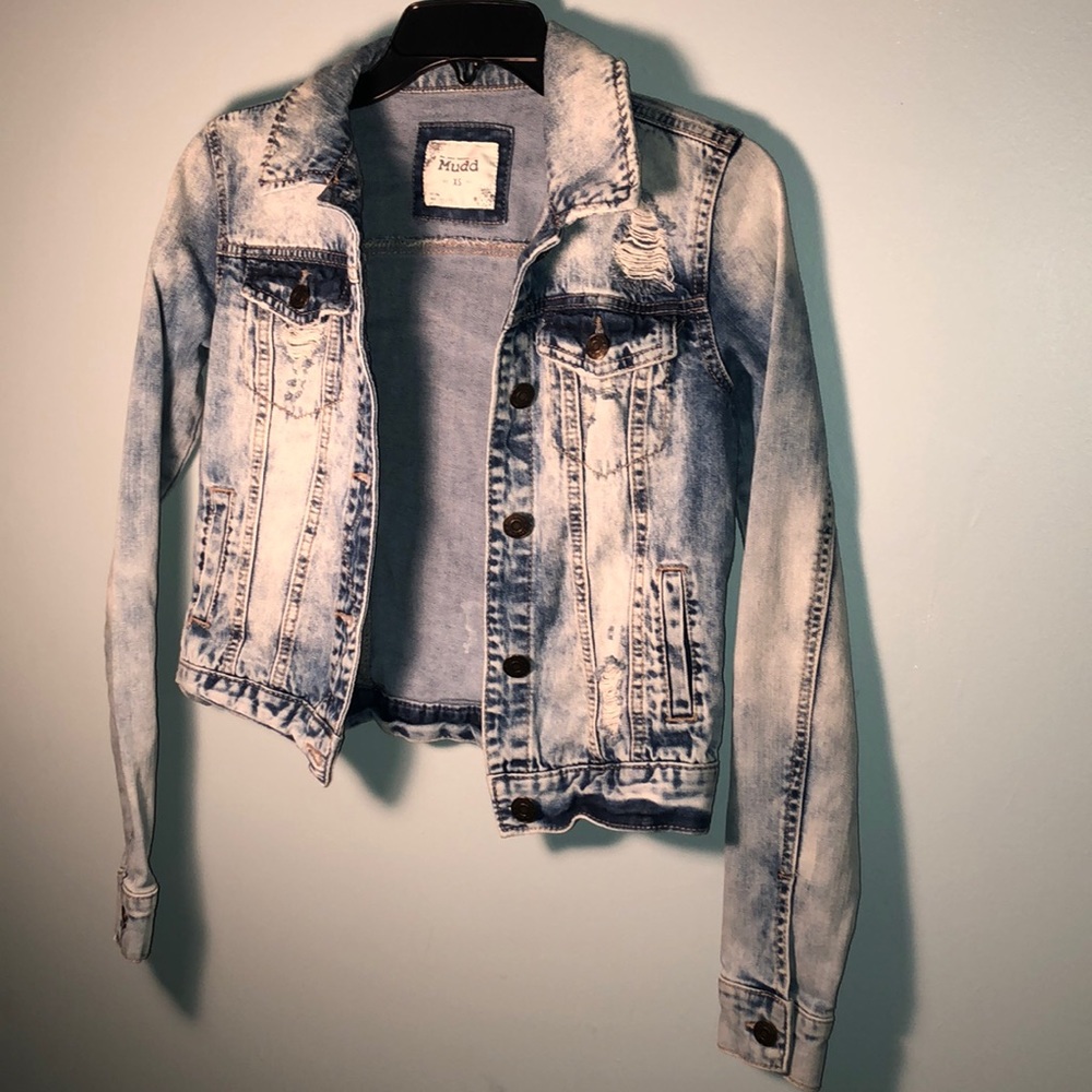 🔴Mudd Acid Wash Denim Jacket